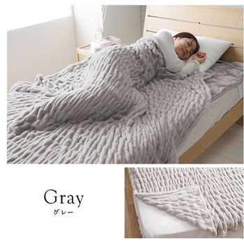 シュクル 寝具 毛布 アイボリー 140×200cm シングル - イケヒコ・コーポレーション