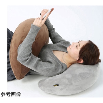 カバーが洗えるサロンクッション MUN ムン ブラウン TAKIHYO