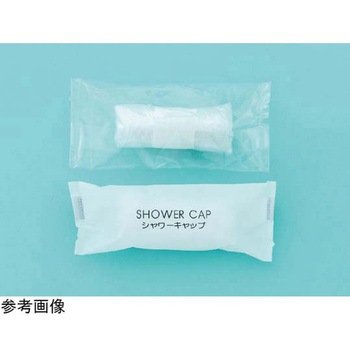 シャワーキャップ 筒型 透明無地袋入 1箱 2000個入 VC工業