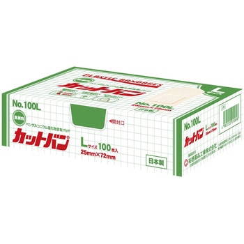 カットバン NO.100L 937-01089 100マイイリ - 祐徳薬品
