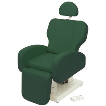 椅子型診察台 ビニルレザーメディグリーン TB-1560 64X84CM 高田ベッド製作所