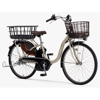 ヤマハ電動自転車25年モデル PAS With 後ろカゴQ5K-OGG-214-270装着品 YAMAHA(ヤマハ)
