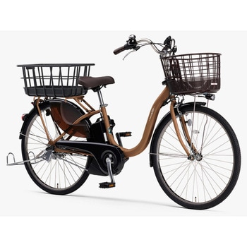 ヤマハ電動自転車25年モデル PAS With 後ろカゴQ5K-OGG-214-270装着品 YAMAHA(ヤマハ)