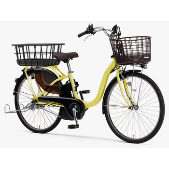 ヤマハ電動自転車25年モデル PAS With 後ろカゴQ5K-OGG-214-270装着品 YAMAHA(ヤマハ)