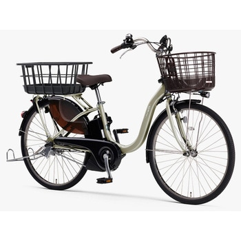 ヤマハ電動自転車25年モデル PAS With 後ろカゴQ5K-OGG-214-270装着品 YAMAHA(ヤマハ)