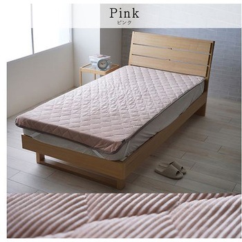 クルム 寝具 敷パッド グレー 100×205cm シングル イケヒコ・コーポレーション
