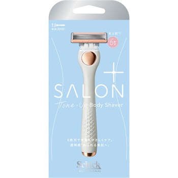 サロンプラス トーンアップ ボディシェーバー ホルダー 刃付 Schick(シック)