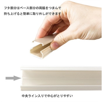 テープ付ABSモール オーム電機