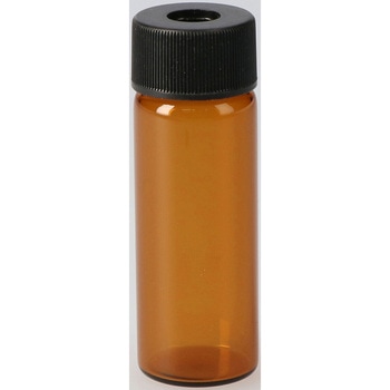 シリンジバイアル SY-3 茶 PTFEシリコン 100入 NEG(日電理化硝子)