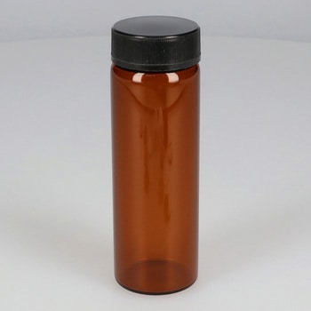 ねじ口瓶 SV-100 茶 KC・ソフトロン 25入 NEG(日電理化硝子)