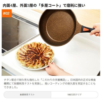 IHゴールドマーブルフライパン・26cm アイメディア