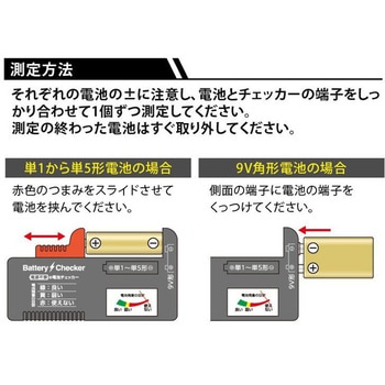 電源不要の電池チェッカー アイメディア