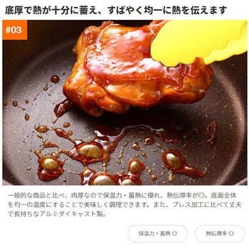 IHゴールドマーブル玉子焼き器 アイメディア