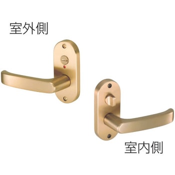 Jレバー 小判座表示錠 バックセット60mmタイプ GIKEN(川口技研)