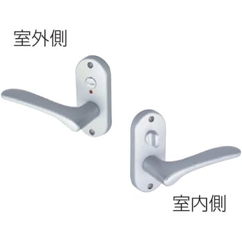 Jレバー 小判座表示錠 バックセット60mmタイプ GIKEN(川口技研)