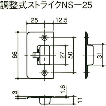Kレバーミニケース丸座空錠 GIKEN(川口技研)