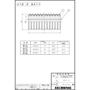 ミラフレキSS(PFS)呼び線入 未来工業 PF管 【通販モノタロウ】