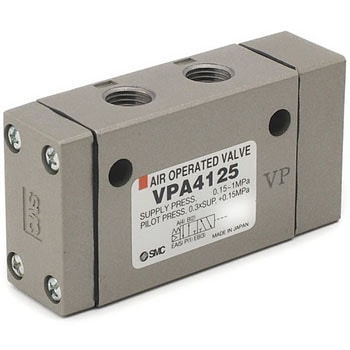 3ポートエアオペレートバルブ VPA41 SMC