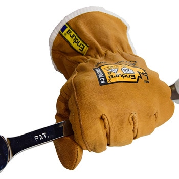 ヤギ革ケブラー裏地付き耐切創作業用手袋 superior glove(スーペリア)