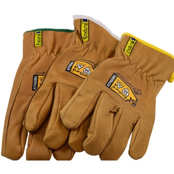 ヤギ革ケブラー裏地付き耐切創作業用手袋 superior glove(スーペリア)