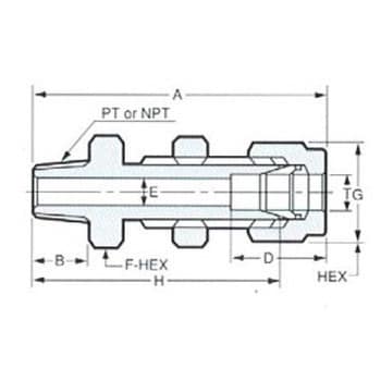 BMC-01-1 Wフェルールフィッティング MC 遠壁ハーフユニオン フジトク 適合管外径01mm BMC-01-1 - 【通販モノタロウ】