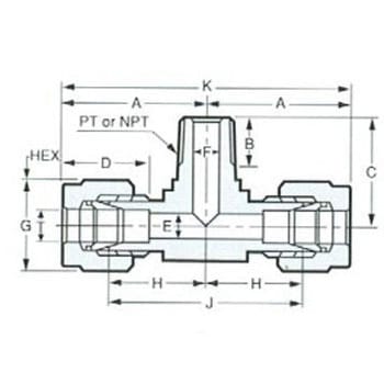 Wフェルールフィッティング MBT 両口チーズ(オス) フジトク