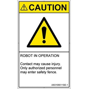 PL警告表示ラベル(ANSI準拠)│その他の危険：一般的な警告│英語(タテ) SCREENクリエイティブコミュニケーションズ