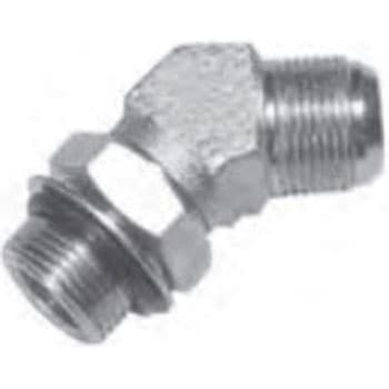 炭素鋼 ホースアダプター(O.R) SWO-5 45°座付エルボ フジトク