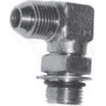 炭素鋼 ホースアダプター(O.R) SWO-3UNF G×UNF90°座付エルボ フジトク