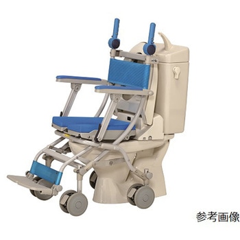 シャトレチェアD 4輪自在/O型バケツ付 ウチエ
