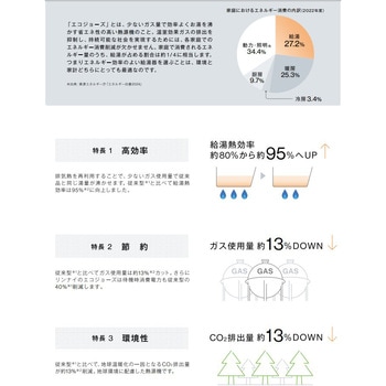 ガス給湯暖房用熱源機(PS扉内後方排気型) リンナイ