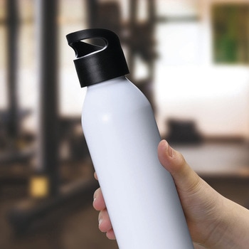 ポータブルアルミボトル650ml  ホワイト カクセー