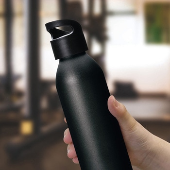 ポータブルアルミボトル650ml  ブラック カクセー