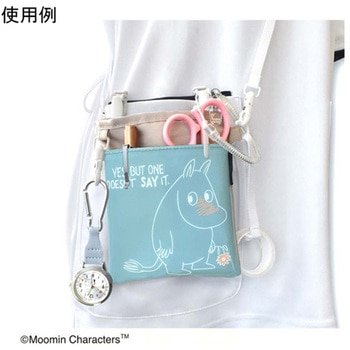 ムーミン 3WAYソフトペンポーチ BLUSH シャドウブルー セントレディス