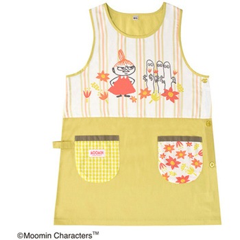 ムーミンエプロン イエロー セントレディス