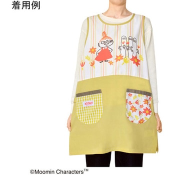 ムーミンエプロン イエロー セントレディス