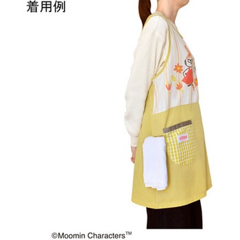 ムーミンエプロン イエロー セントレディス