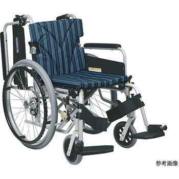 モジュール車いす スイングイン・アウト 高床 オータムフラワー No.71 620×1040×870mm カワムラサイクル