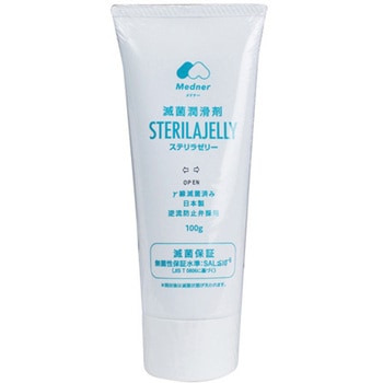 メドナー滅菌潤滑剤ステリラゼリー 100g ジェクス