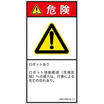 PL警告表示ラベル(GB準拠)│その他の危険：一般的な警告│日本語(タテ) SCREENクリエイティブコミュニケーションズ
