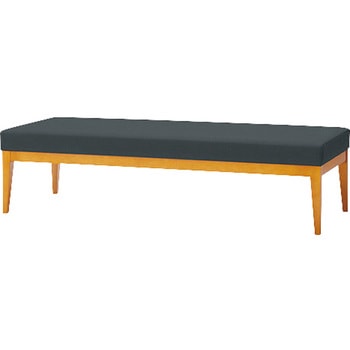 ロビーチェアー 背なし ビニールレザー張り ナイキ