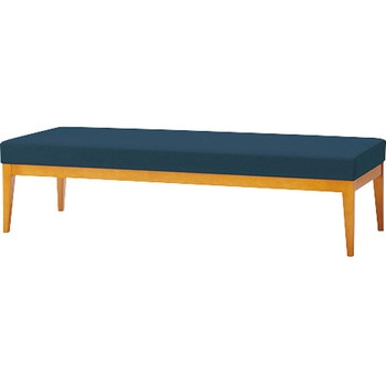 ロビーチェアー 背なし ビニールレザー張り ナイキ