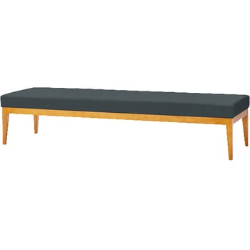 ロビーチェアー 背なし ビニールレザー張り ナイキ