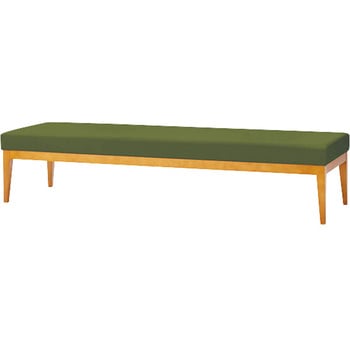 ロビーチェアー 背なし ビニールレザー張り ナイキ