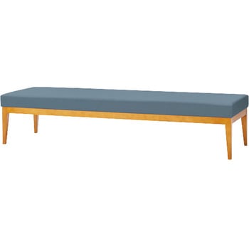 ロビーチェアー 背なし ビニールレザー張り ナイキ