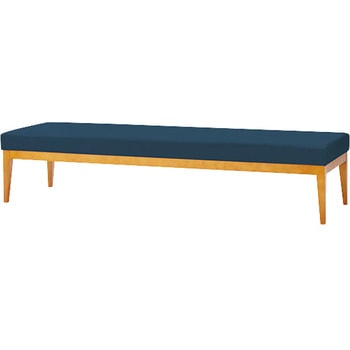 ロビーチェアー 背なし ビニールレザー張り ナイキ