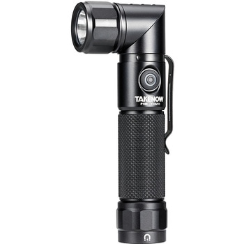 F186 / 90度可動充電式LEDハンドライト TAKENOW