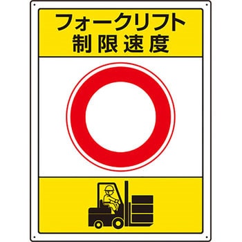 フォークリフト関係標識 ユニット