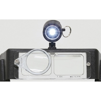 LEDライト付ヘッドルーペ TRUSCO