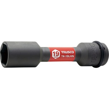インパクト用薄肉ホイルナットロングソケット(6角タイプ) TRUSCO